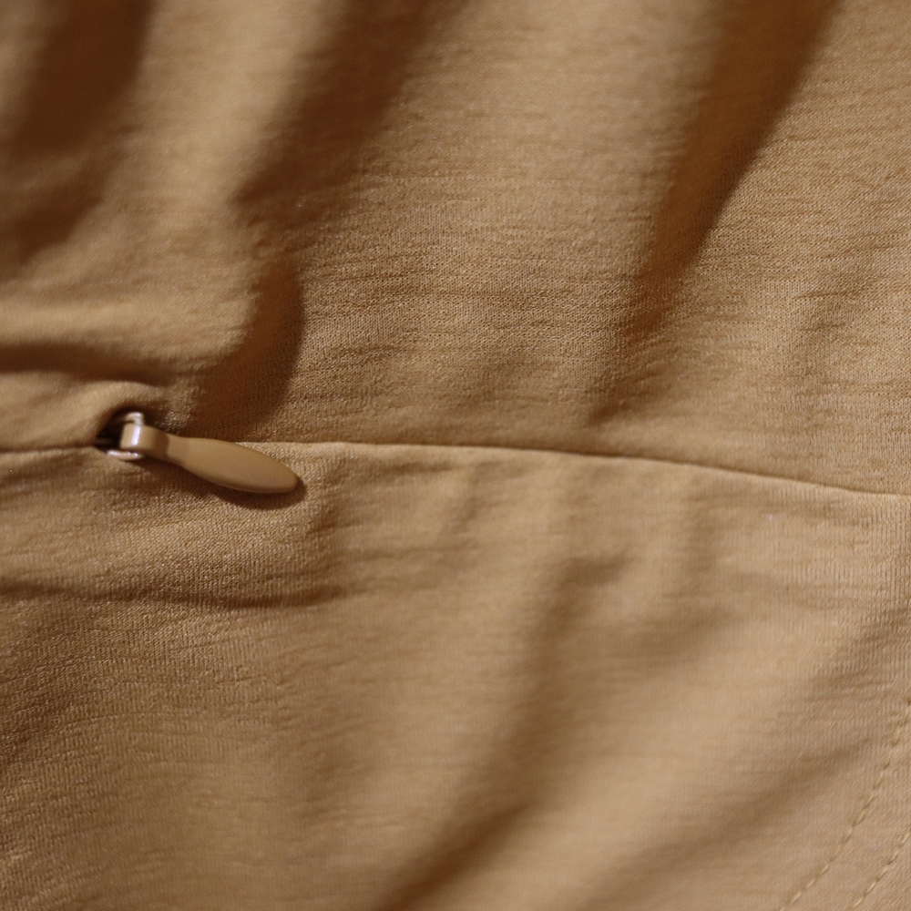 ZYIA High Waist Tan Shorts Relaxed Fit - Picture 6 of 11